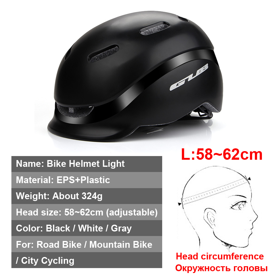 LED Light Bike Helmet City Cycling For Man Women Adult Bicycle Helmet Chargeable Downhill MTB Road Bike Scooter Helmet